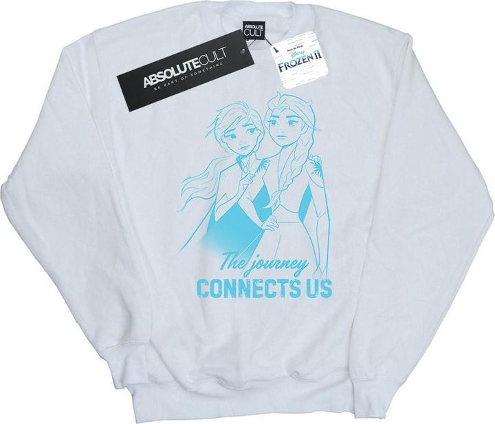 Produktbild Disney Frozen 2 Elsa and Anna The Journey Connects Us Sweatshirt Mädchen (104)