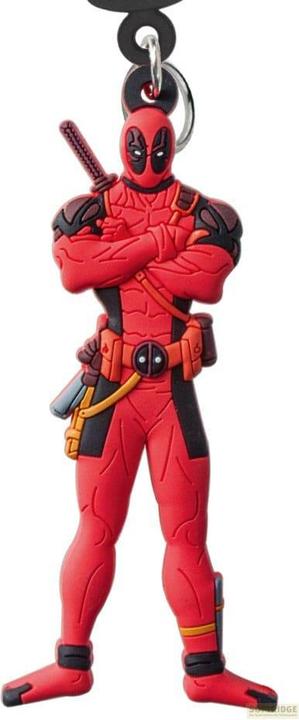 Actual product image Monogram Marvel Deadpool Soft Touch PVC Taschenanhänger Deadpool