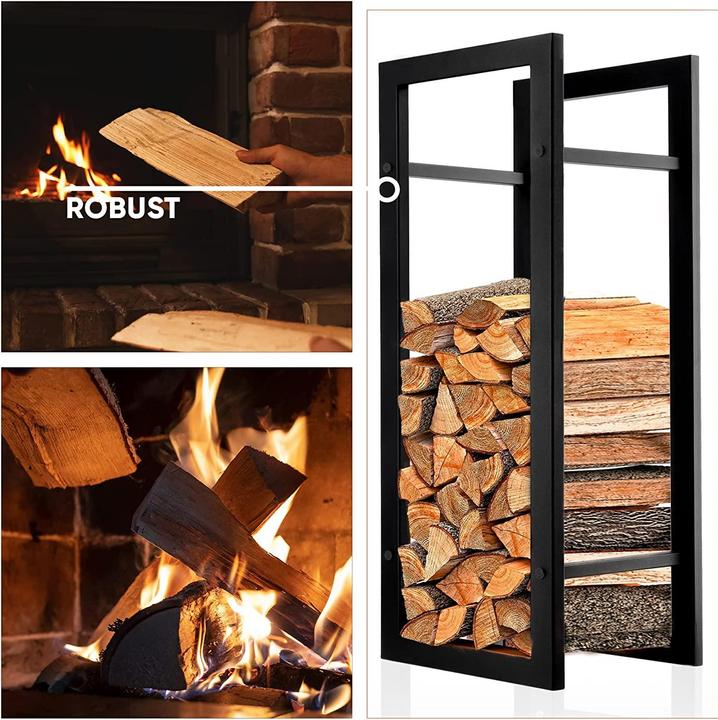 Immagine prodotto Kadax Porta legna 29x40x90cm