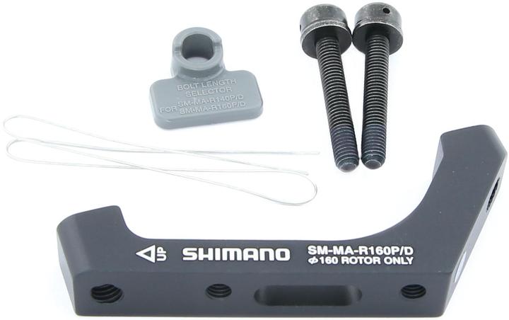 Produktbild Shimano Flat Mount Road Scheibenbremsadapter PM/FM 160mm hinten