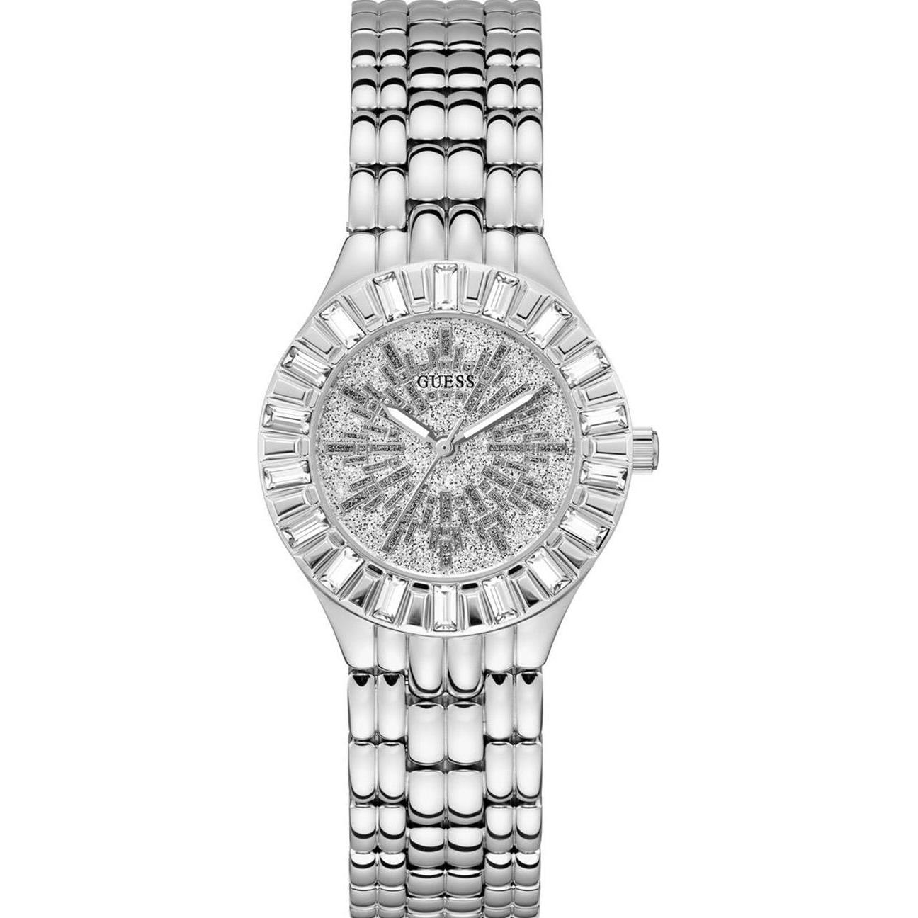 Guess, Orologio Da Polso, Orologi Ladies GW0602L1, Argento
