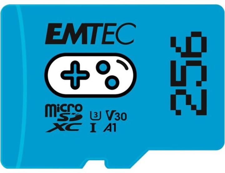 Produktbild Emtec Gaming (256 GB, microSDXC, U3, UHS-I)