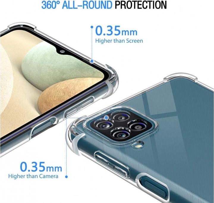 Image du produit Screenguard Samsung Galaxy A12 Coque Crystal Soft Airbag Bumper (Samsung Galaxy A12)