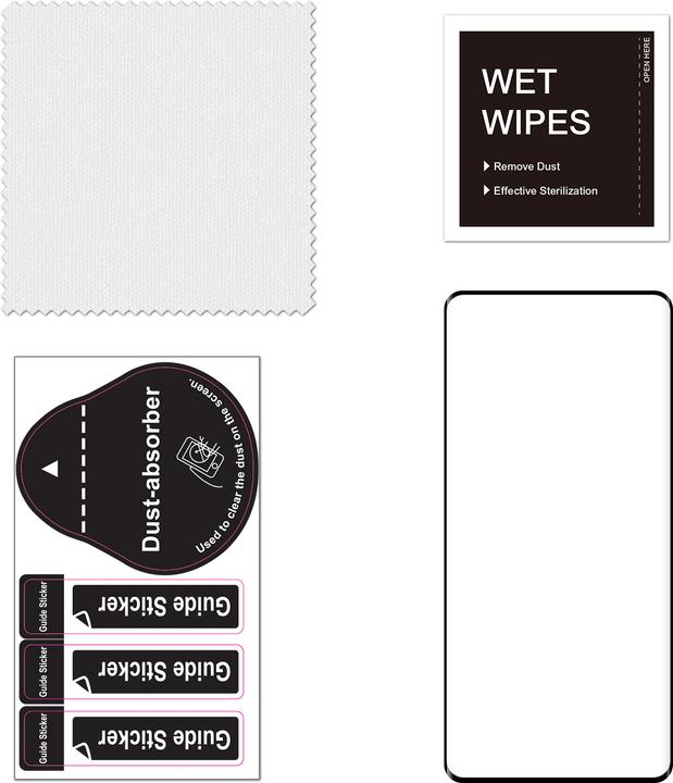 Immagine prodotto FoneKit Full Cover Tempered Glass, OnePlus 13, black (1 pz., OnePlus 13)