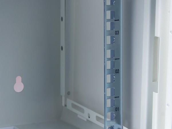 Immagine prodotto Good Connections Contenitore da parete da 10", 9U, bianco puro (RAL9010), 312 x 300 mm, pronto per l'assemblaggio, ® (9 HE, Portapacchi da 10 pollici)