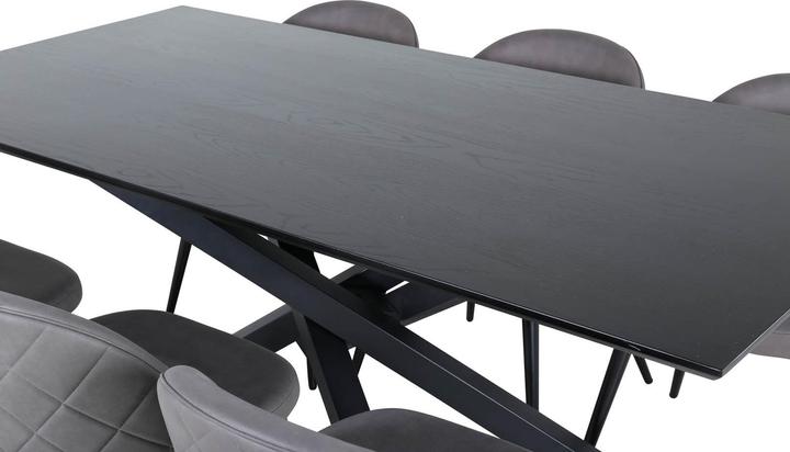 Actual product image Ebuy24 Piazza 42 dining set (7-piece) (Iron)