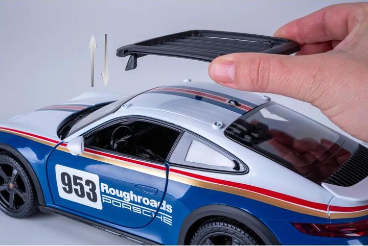 Image du produit Blau Porsche 911 Dakar Performance 1:14 2,4GHz Tür manuell