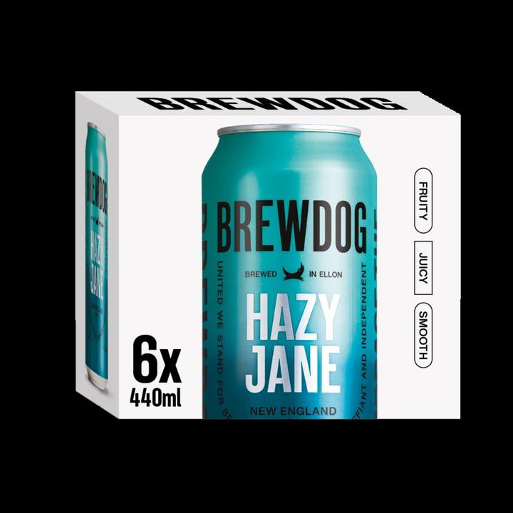 Actual product image BrewDog Hazy Jane (4 x 33 cl)