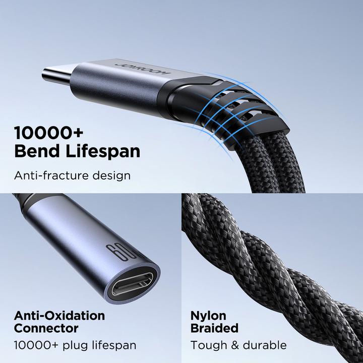 Image du produit Joyroom SY-C02 (USB Type C, Prise de 3,5 mm, USB Type C)