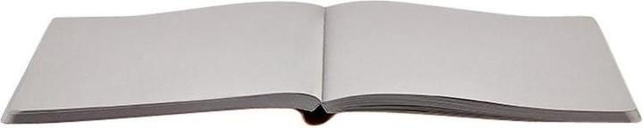 Actual product image Nuuna Not White L LIGHT, grey (22 x 16.5 cm, Plain, Soft cover)