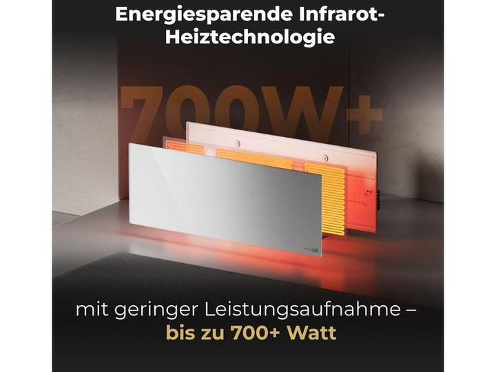 Produktbild Aeno Infrarot-Heizstrahler Premium Eco Smart LED GH3S (700 W)