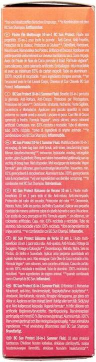Actual product image Schwarzkopf Sun Protect 10-in-1 (Sun lotion, Up to SPF 10, 100 ml)