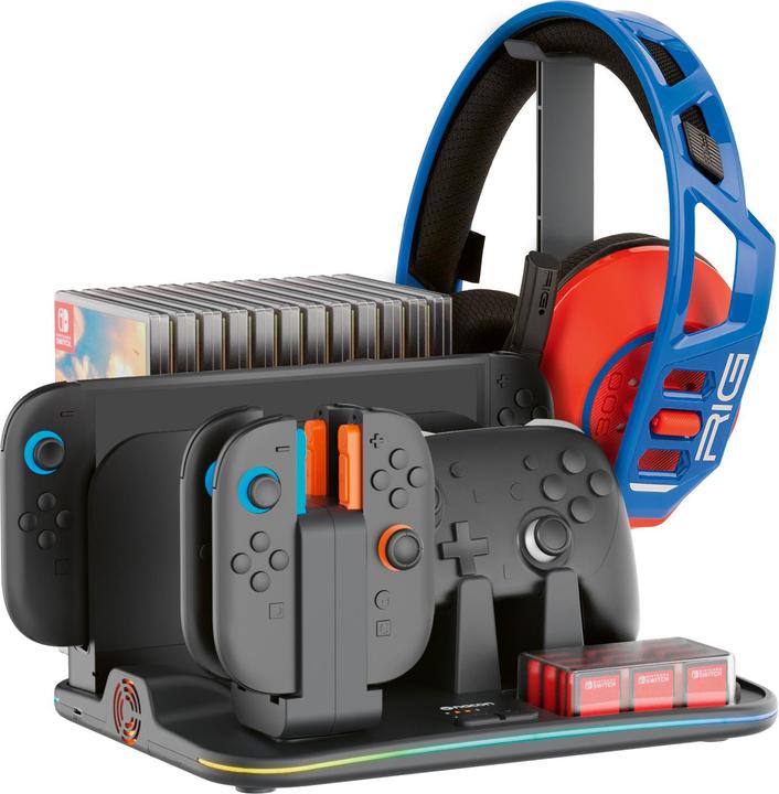 Actual product image Bigben RGB-Chargin Station Dock'n'Store XL (Switch 2)