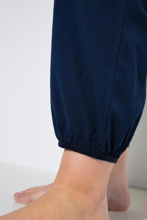 Produktbild Ulla Popken Pyjama, Segelboote, Tunika-Ausschnitt, Halbarm (46)