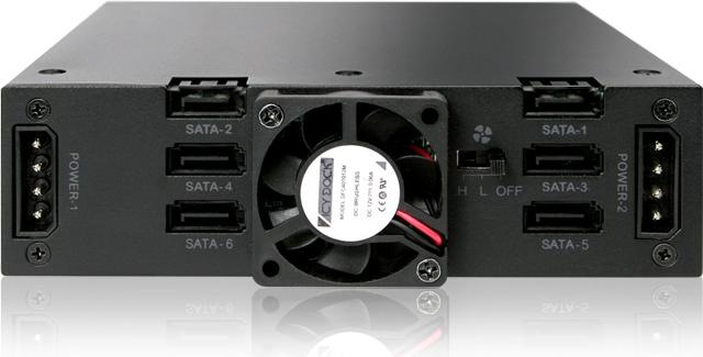 Productafbeelding Icy Dock Mb996sp-6sb (2.5")