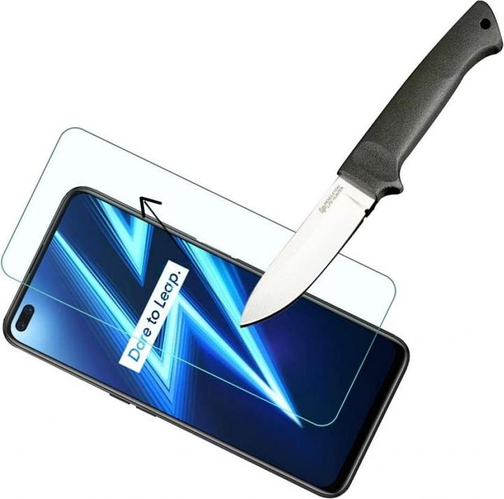 Actual product image Screenguard Realme 6 Pro Protective Glass Film Case Friendly Design (1 pcs., Realme 6 Pro)