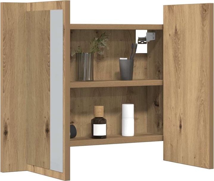 Immagine prodotto VidaXL LED-Spiegelschrank (60 x 12 x 45 cm)