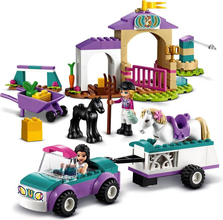 Immagine prodotto LEGO Paddock per l'allenamento e rimorchio per cavalli (41441, LEGO Friends)