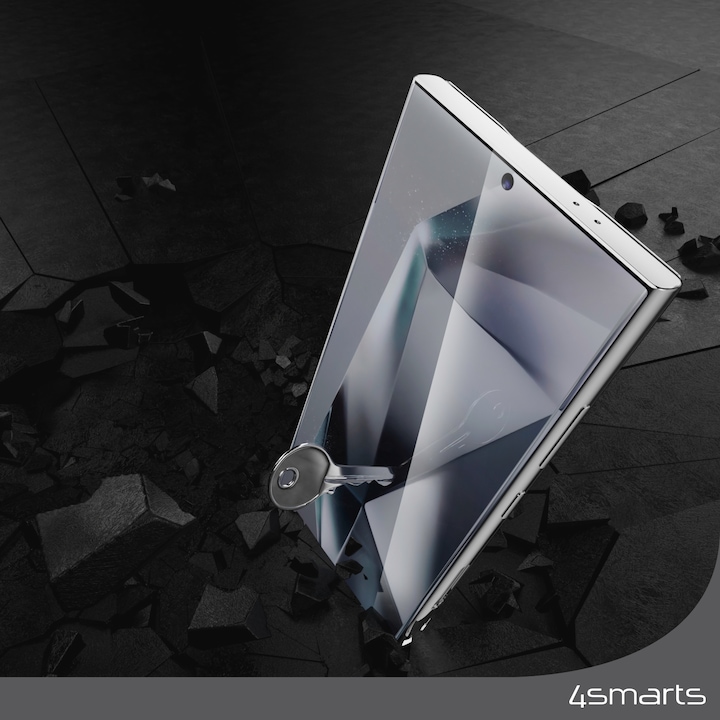 Actual product image 4smarts Second Glass for Samsung Galaxy S24 Ultra (1 Piece, Samsung Galaxy S24 Ultra)