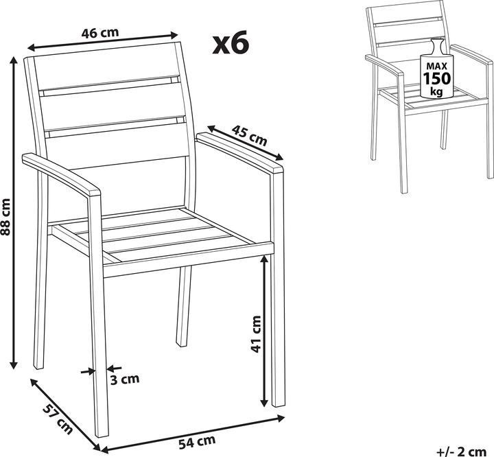 Actual product image Beliani Vernio
