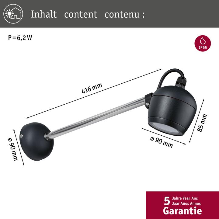 Image du produit Paulmann Kikolo (400 lm, IP65)