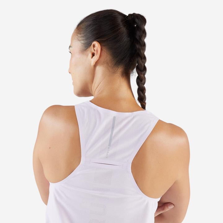 Image du produit Kiprun Débardeur de Running léger Femme - Run 900 Light violet mauve imprimé (M)