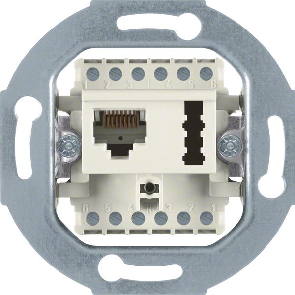 Berker, Steckdose, UAE 8 6 -Anschlussdose ws 458802 - Zubehör Netzwerk