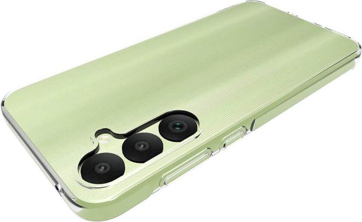 Actual product image Cover-Discount Galaxy A35 - Silicone rubber case transparent (Samsung Galaxy A35)