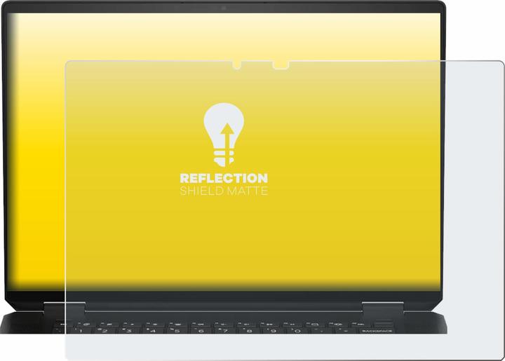 Actual product image upscreen Reflection Shield Matt screen protector (16")