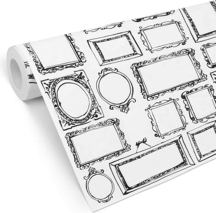 Immagine prodotto Trenddeko Frame Your Life - bianco e nero (528 x 48 cm)