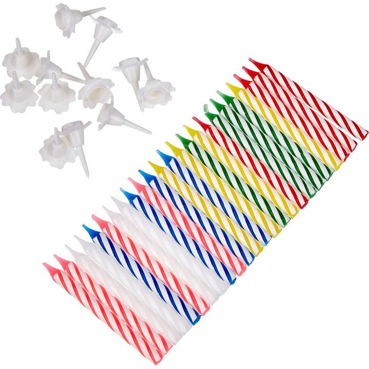 Actual product image Riethmüller 24 birthday candles (24 pcs.)