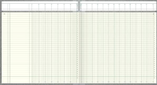 Productafbeelding König & Ebhardt Kolommenboek A4 96 vellen 20 kolommen (96 x)
