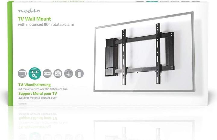 Image du produit Nedis Support mural motorisé pour TV (Mur, 40 kg, 32" - 60")