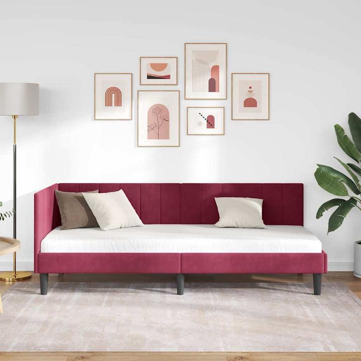Actual product image vidaXL Eckbettgestell (80 x 200 cm)