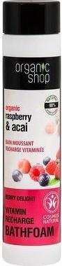 Actual product image Organic Shop Organic Raspberry & Acai (500 ml, Bath oil)