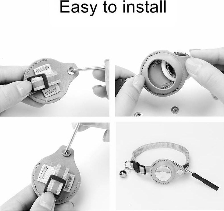 Immagine prodotto PhoneLook Collare di sicurezza per gatti con campanellino, materiale riflettente e supporto (Gatto)