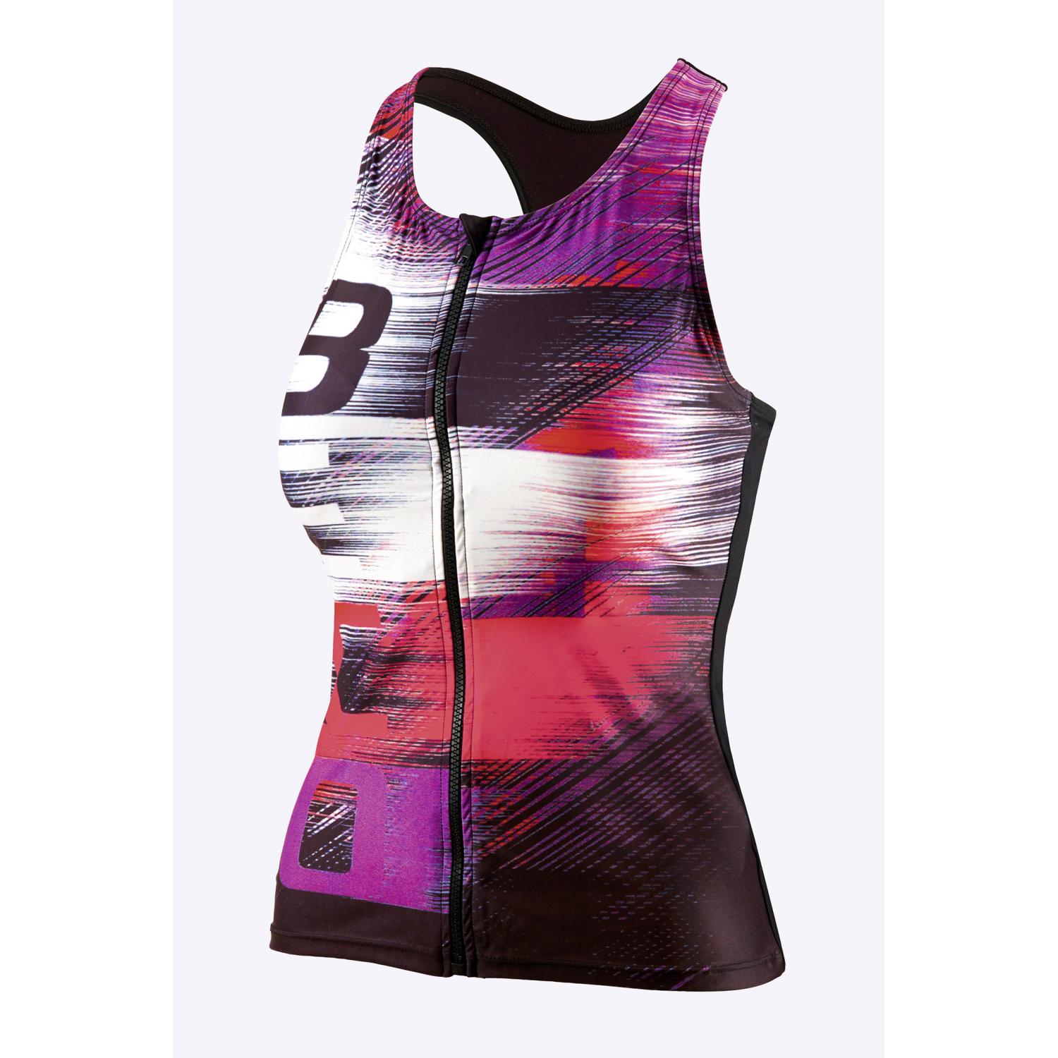 Beco, Damen, Bikini, Beermann GmbH Tankini-Top, B-Cup Standard pink/schwarz 44, Mehrfarbig, (44)
