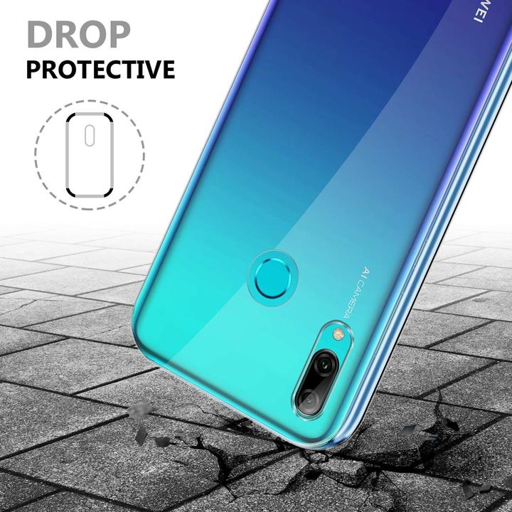 Immagine prodotto Cadorabo Custodia TPU con scafo a 360 gradi (Huawei P Smart (2019), Onore 10 Lite)