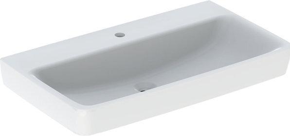 Geberit Renova Plan, washbasin, 85x48 cm, 1 tap hole, without overflow, 501699 (480 mm, 850 mm)