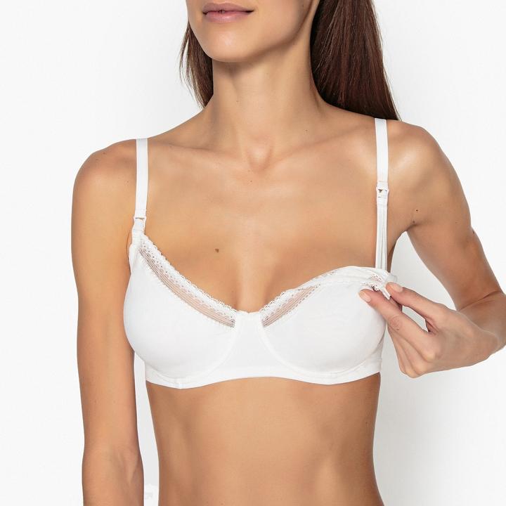 La Redoute Collections Microfibre nursing bra