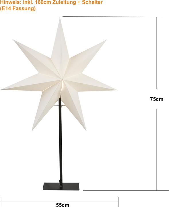 Produktbild Star Trading Tischstern Frozen