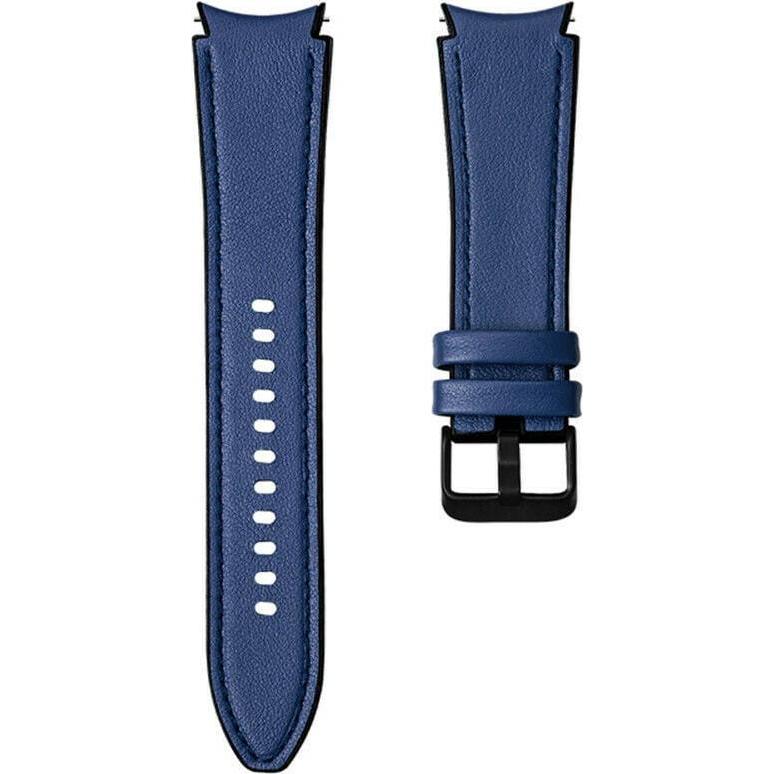 Strap-it Lederarmband (Leder, 4), Uhrenarmband, Blau