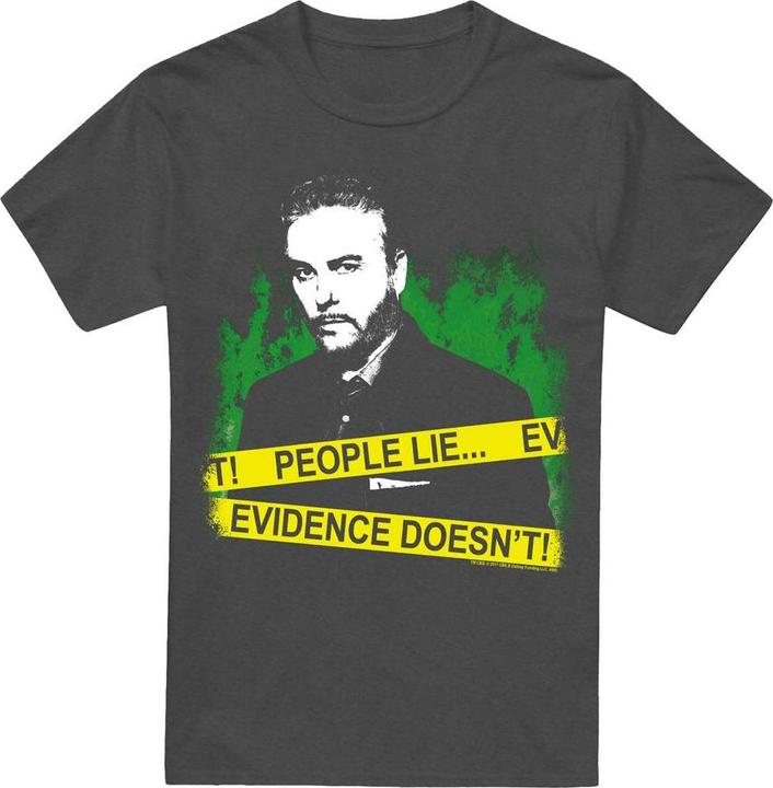 Actual product image Csi: NY Unisex Adult People Lie T-Shirt (3XL)