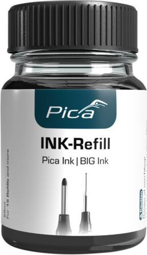Pica INK/BIG INK refill ink set black (Black, 0 x)