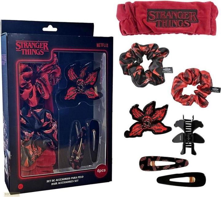 Image du produit Cerdá Stranger Things Haarschmuck 6er-Pack (Set d'élastiques pour cheveux)