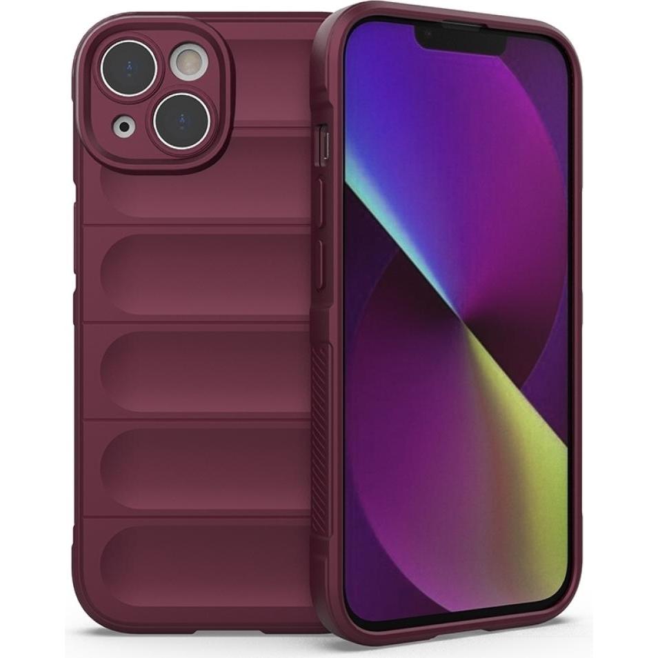 Screenguard CloudCase Apple iPhone 14 TPU Hülle (Apple iPhone 14), Smartphone Hülle, Rot