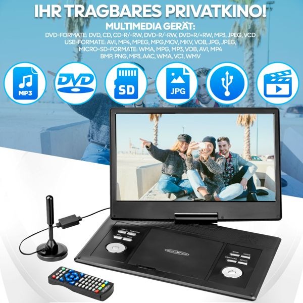 Produktbild Reflexion DVD1424 (Tragbarer DVD-Player)