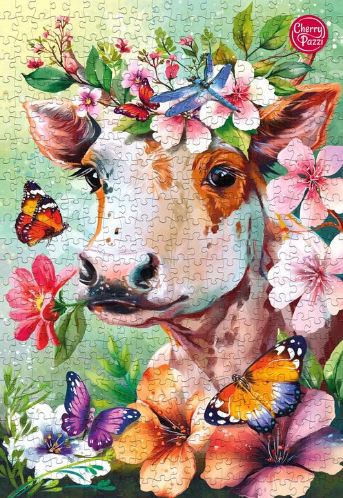 Immagine prodotto Cherry Pazzi Puzzle 500 pezzi - Cow Wow! (500 pezzi)