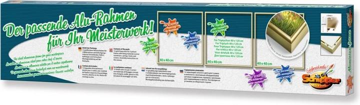 Actual product image Schipper MNZ aluminum frame triptych 40/120