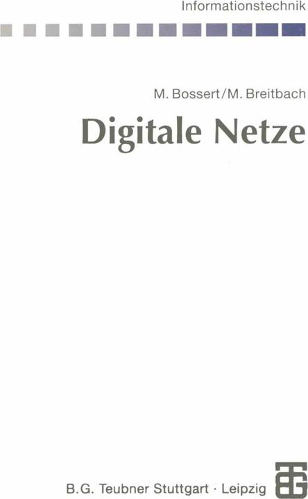 Produktbild Digitale Netze (Deutsch, Markus Breitbach, Martin Bossert, 2012)